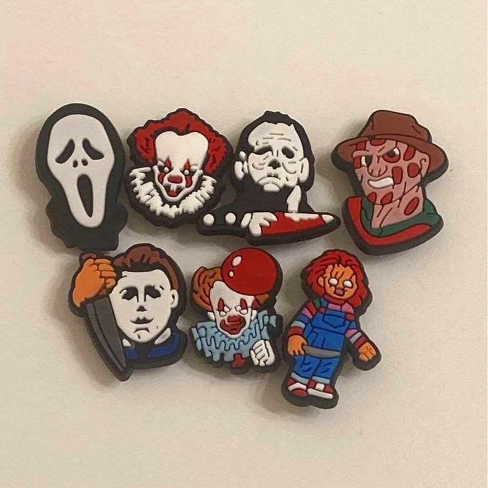 🎃👻 Horror Movie Croc Charms 🎃👻